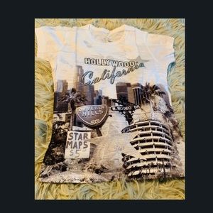 Iconic Hollywood California T-shirt